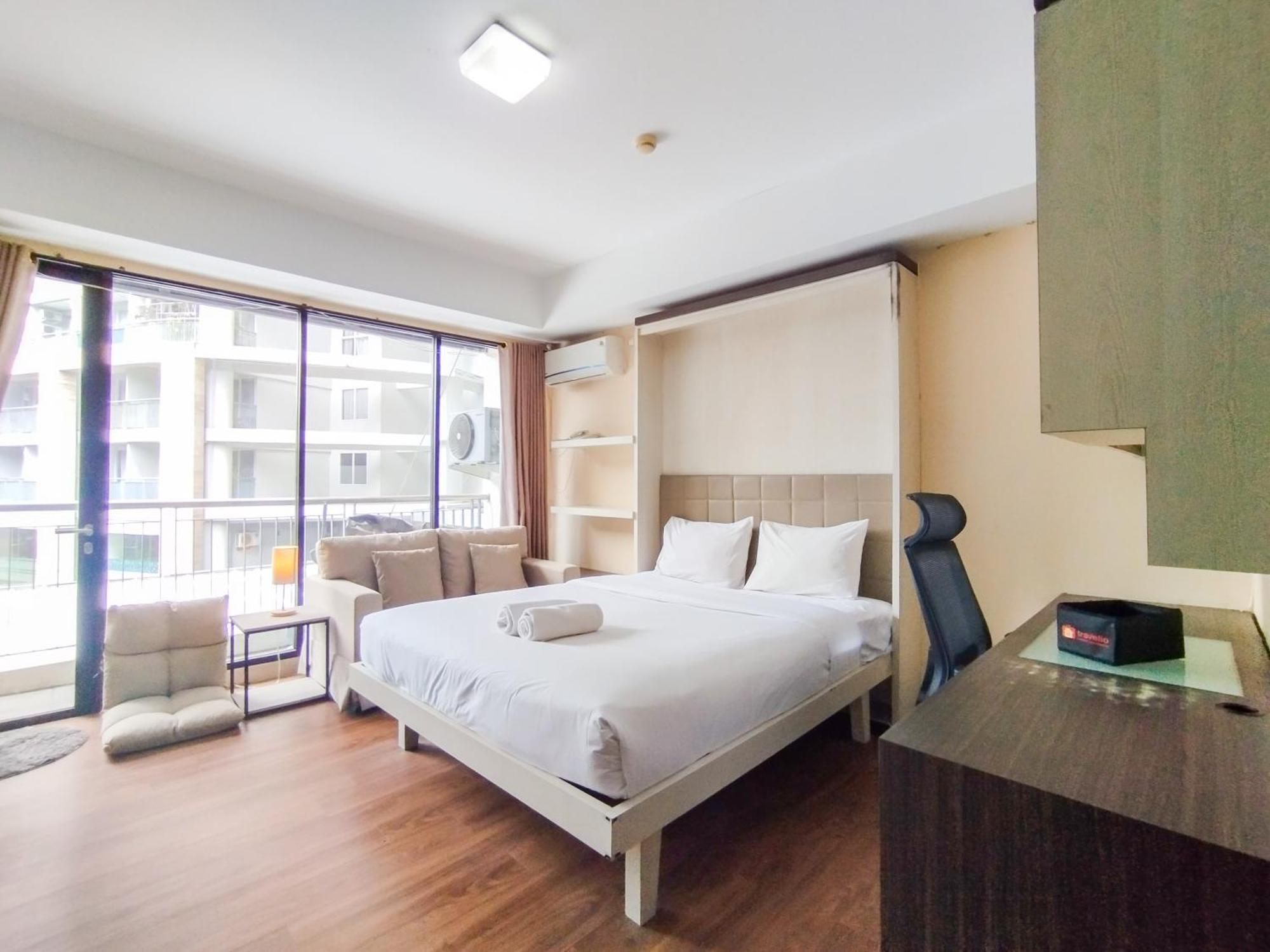 Simply And Comfy Studio Room Apartment Beverly Dago By Travelio Bandung Exterior foto